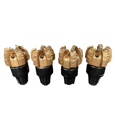 5 Blade Matrix Body PDC Drill Bits 4-1/2 API Reg Pin Thread Rock Drilling Tool